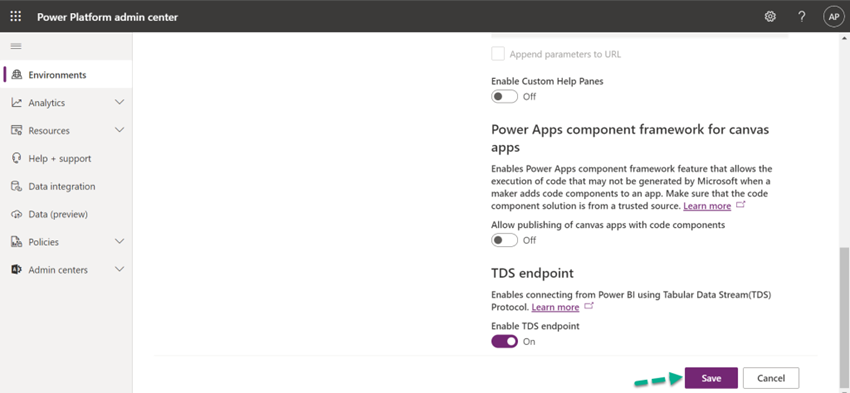 What is TDS and how to enable TDS in Dynamics 365 CE online